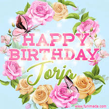It have 4 style printed separately : Beautiful Birthday Flowers Card For Jorja With Animated Butterflies Download On Funimada Com