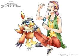 Digimon Indonesia Global Di Instagram Last Evolution Kizuna Inoue Miyako Hawkmon Digimon Adventure Tri Digimon Adventure Digimon Adventure 02