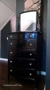 Check spelling or type a new query. An Old Refinished Dresser Goes Hollywood Glam With Black Paint