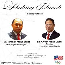 Untuk melaksanakan insentif ini, sebanyak 50 juta ringgit akan disediakan. Noc Malaysia V Twitter Seluruh Warga Mom Mengucapkan Setinggi Tinggi Tahniah Dan Selamat Bertugas Kepada En Ibrahim Mohd Yusof Pesuruhjaya Sukan Malaysia En Arrifin Mohd Ghani Timbalan Pesuruhjaya Sukan Malaysia Majulah Sukan