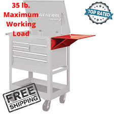 Showing results for bathroom side cabinet. Red Folding Side Tray Shelf For Craftsman Waterloo Type Tool Box Cart Cabinet 20 04 Picclick