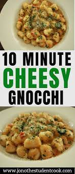 10 Minute Cheesy Gnocchi Recipe Gnocchi Recipes Easy Gnocchi Recipes Recipes