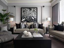 A sleek, floating tv unit and floor lamp contributes to the upscale look. Pin By Maram Abdou On Ws Luxe Living Room Living Room Decor Modern New Living Room