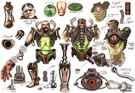 Bioshock Infinite Handyman Concept Art The Concept Art Library With Images Bioshock Artwork Concept Art Bioshock Art
