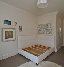 Glenwillow home rake wood headboard in golden oak, full/queen size. Design Your Own Upholstered Daybed With These Tips Designed