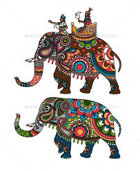 Indian Elephant Elephant Art Indian Elephant Elephant Illustration