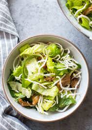 Unlike mediterranean salads, the dressing is made of sesame oil instead of olive oil. Chinese Chicken Salad Recipe Simplyrecipes Com Recipe Chinese Chicken Salad Chinese Chicken Salad Recipe Oriental Chicken Salad