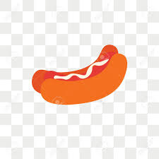 Transparent background hot dog clipart. Hot Dog Vector Icon Isolated On Transparent Background Hot Dog Royalty Free Cliparts Vectors And Stock Illustration Image 108454814
