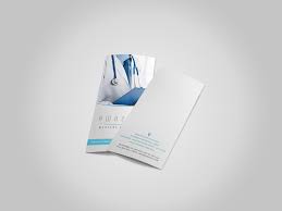 A4 flyer mockup is designed based on smart object for easily editing. A4 Trifold Brochure Mockup Free Psd Template Psd Repo