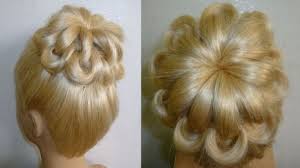Yaratici Cicek Orgulu Topuz Sac Modeli Yapimi Hair Styles Hair Updos Bun Hairstyles