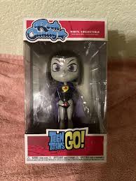 Funko Rock Candy Teen Titans Go! - RAVEN - Vinyl Figure Purple Edition Fast  Ship | eBay