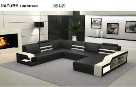 Choose from designs suited to both small and large spaces. Modern L Shape Corner Sofa Top Genuine Leather Sofa Living Room Furniture Ns449 Furniture Sofabed Furniture Parksfurniture Line Aliexpress