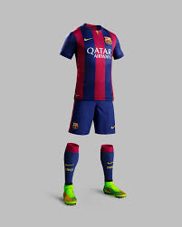 Fc barcelona home kit seasson 2014 15 craftedtowin. Nike Shows Off 2014 15 Barcelona Home Jersey The Center Circle A Soccerpro Soccer Fan Blog