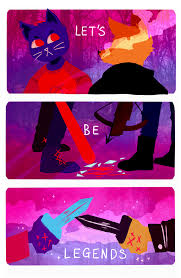 Night In The Woods Mae And Gregg Fanart By Threehairs On Tumblr Night In The Wood Cartoon Crossovers Fan Art