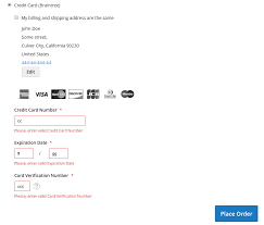 Maybe you would like to learn more about one of these? Magento 2 Braintree Module How Do You Handle Credit Card Errors In Your Cart Magento Stack Exchange