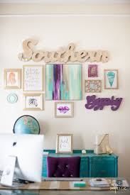 Katie Myrick Photography Katie Myrick Photography Office Rad Office Space Teal Office Decor Gold Office Decor Purple Office Decor