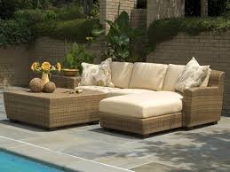 Whitecraft Saddleback Wicker 42 Square Coffee Table