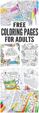 Coloring combines both the logical and creative parts of the brain and prompts you to focus on one task, allowing the worries of the day to melt away. Free Coloring Pages For Adults Easy Peasy And Fun