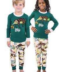 Stay Sleepy Sloth Kid Pj Set Lazyone