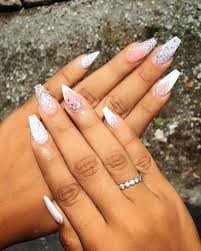 Check spelling or type a new query. Unas Largas Blancas Para Boda Nail Art Designs Nails Nail Art