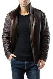 Bgsd Men S Brandon New Zealand Lambskin Leather Bomber Jacket At Amazon Men S Clothing Store Lambskin Leather Leather Bomber Jacket Leather Bomber