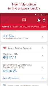 Bank Of America Screenshot Bank Of America Paying Bills Cash Rewards