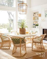 Crafted From Jute Our Neutral Rug Has A Striped Circle Pattern That Adds An Incredible Sense Of Movement To This Airy Dinin Home Decor Round Dining Table Home