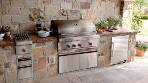 Check spelling or type a new query. Outdoor Kitchen With Wolf Bbq Grill Burner Module And Sub Zero Refrigerator Outdoor Kitchen Appliances Outdoor Kitchen Countertops Outdoor Kitchen