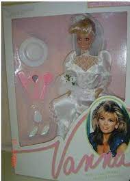 Vanna White Limited Edition Wedding Bride Barbie Doll 1991 By Mattel Amazon Ae Toys