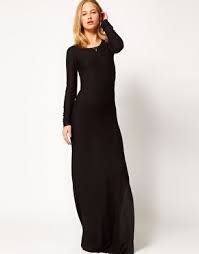 Selected Juliana Long Sleeve Jersey Maxi Dress Trikotazhnye Platya Maksi Platya Plate S Dlinnym Rukavom