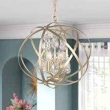 Other fixtures may use clips that can be. Champagne Gold Chandelier Wayfair