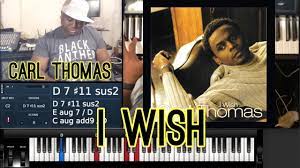 How To Play Carl Thomas I Wish Piano Tutorial Db Major Youtube
