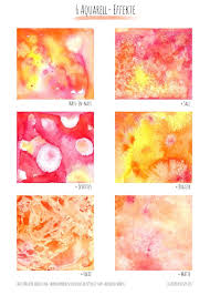 6 Tolle Effekte Um Mit Aquarellfarben Flachen Zu Gestalten Doro Kaiser Grafik Illustration Aquarellfarben Aquarell Keilrahmen Gestalten
