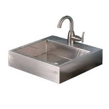 square bathroom sink