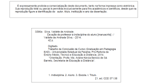 ¿que significa indisciplinado?, la definición de indisciplinado: Http Dspace Bc Uepb Edu Br Jspui Bitstream 123456789 4941 1 Pdf 20 20valdete 20de 20andrade 20silva Pdf