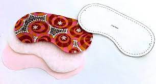 Travel Accessories Satin Lined Sleep Mask Diy Sleep Mask Sewing Crafts Sleep Mask