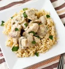 Poulet Champignons Creme Fraiche Riz Cookeo Un Plat Delicieux De Poulet Recettes De Cuisine Poulet Aux Champignons Creme De Champignons