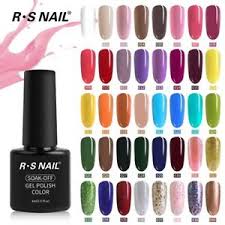 Which i believe explains why it's not as durable as the competition. Rs Nail New Uv Led Gel Nail Polish 40 Colors Long Lasting Gel Lak Soak Off 8ml Ebay