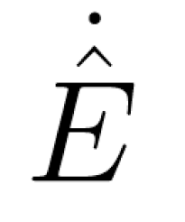 How To Put A Dot Accent Above A Hat Accent In Math Mode Tex Latex Stack Exchange