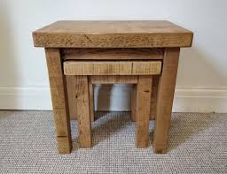 Maybe you would like to learn more about one of these? Sherwood Nest Of Two Tables Rustic Plank Raw Furniture Uk Raw Furniture Uk