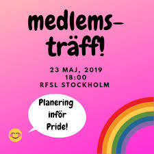 Sweden to stop calling transgender people 'mentally ill'. Member Meeting May 23 Planning For Stockholm Pride Rfsl Stockholm