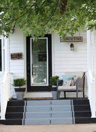 Painted Concrete Stairs Proverbs 31 Girl House Paint Exterior Front Porch Steps Concrete Stairs