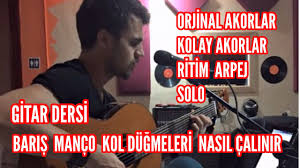 Baris Manco Kol Dugmeleri Nasil Calinir Gitar Dersi Akor Ritimler Solo Youtube