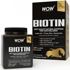 Biotin deficiency one of the main reasons that biotin is used as a hair growth supplement is because a biotin deficiency is commonly associated with hair loss. Wow Biotin Maximum Strength 10 000mcg 60 Vegetarian Capsules Amazon In Health Personal Care