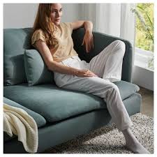 Soderhamn 4er Sofa Mit Recamiere Finnsta Turkis Ikea Deutschland Soderhamn Sofa 3er Sofa Sofa