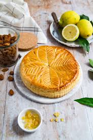 Galette Des Rois A La Frangipane Au Citron Et Citron Confit Recipe In 2020 Food Desserts Cheese