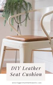 Shop wayfair for the best leather dining chair cushions. How To Make A Leather Chair Cushion Leather Chair Pad