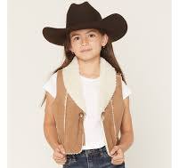 Product Name: Shyanne Girls' Sherpa Lined Concho Closure Faux Suede Vest