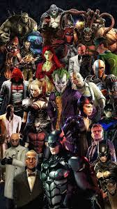 Batman Arkhamverse Wallpaper For Smartphone Dc Comics Superheroes Dc Comics Heroes Gotham Villains Comic art community gallery of comic art. dc comics superheroes