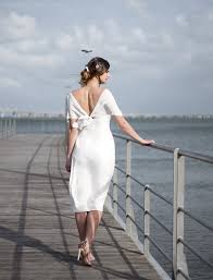 Short Wedding Dress Elegant Simple Wedding Dress Rustic Etsy Singapore